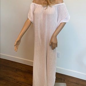Mara Hoffman white maxi dress (or beach) coverup XS/S - off or on should…
